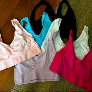 6 total Women's Seamless Comfort Bras - Multi-Color Pack